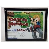 Ron Ferdinand Dennis the Mennace Authentic