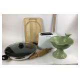 Ultrex Cookware, Toaster, Cutting Board, Rolling P