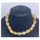 Faceted Baltic amber beads 99.0 grams