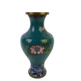 Antique Chinese cloisonne vase Qing Dynasty -