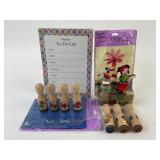 Stationary and Stamp lot: Disney, Melissa and Doug