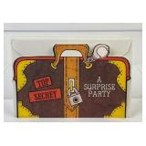 8 - Vintage Hallmark Surprise Party Invitations