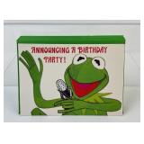 7 - 1978 Kermit the Frog Invitations Hallmark