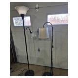 Black Metal Floor Lamps- 2