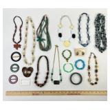 Costume Jewelry: Necklaces, Bracelets, Buckles, Ea