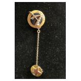 10k gold Avon Highest Honor service pin set with