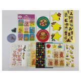 Vintage Teddy Bear Sticker Collection