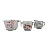 Pyrex Glass Measuring Cups, Oven Basics Cup