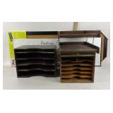 Wooden Office Organizers, Corkboard, Frame