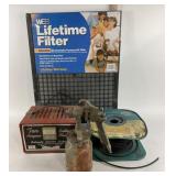 Ten Ampere Battery Charger, Belden Coaxial Cable,