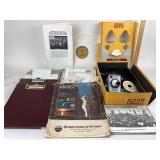 Kodak Brownie 8 Camera, Rand McNally Atlas, Ford O