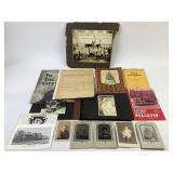 Photograph Cards, Hammond IND Band photo, Railroad