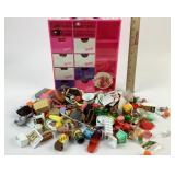 Barbie accessory case with miniature food: Dreyers