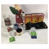 Coca-Cola Pitcher, Santa Figurine, Portfolio Light