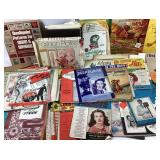 Books, Needlepoint Patterns, Sheet Music, Fashion