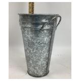 Tin Bucket With Dragonflies