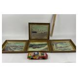 Framed Transportation Photographs, Skittles Race C