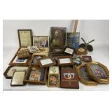 Religious Art, Floral Prints, Decorative Frames, C