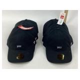 FRDP Beast Black Baseball Caps, 12 Count