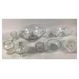 Glass Bowls, Dishes, Tumblers
