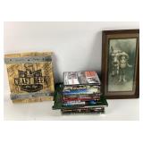 Craft Beer Sign, Framed Artwork, DVDs, Books
