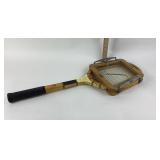 Spalding Pancho Segura Tennis Racquet With Dunlop