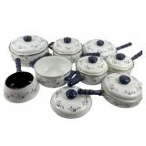 Blue Garland Porcelain Enamel Cookware