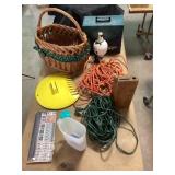 Extension Cords, Basket, Power Cords, Decor
