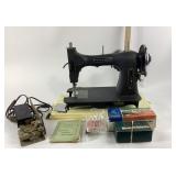 Dressmaster Sewing Machine With Attachments