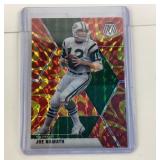 Panini Mosaic Joe Namath Football Card