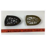 Cast IronSad Iron Trivet Bases, Ferrosteel