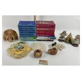 Religious Books, Pilgrim Figurines