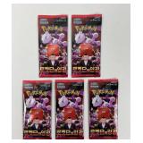 5 Pokemon Sealed Packs