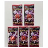 5 Pokemon Sealed Packs