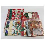 Large Collection Vintage Christmas Wrap