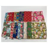Large Collection Vintage Christmas Gift Wrap