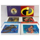 4 Disney Lithograph Art Collections: Lilo % Stitch