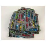 2013 Mattel Inc. Hot Wheels Fabric Lot