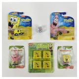 Spongebob Collection NOS: 2 Hot Wheels, Party