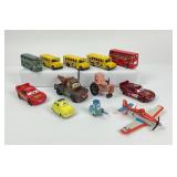 Disney Cars & Hot Wheels/ Lensey Bus Diecast