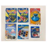 NOS Hot Wheels Collectibles: Light-up Key Ring x2,