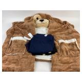 3 NWT Girls 3x Leggings & Cozy Critter Doggy