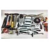 Hand Tools Including Hammers, Screwdrivers, Pliers