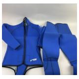 Parkway Design Blue Wetsuit, Size Small