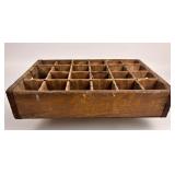 Vintage Wood Pepsi Cola Crate ï¿½ 24 Slots