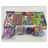 NOS Girl Party Supplies Lot- Smurf, Trolls, & Misc