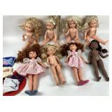 Tomy Doll Figures With Clothing Accessories