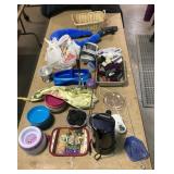 Household Items, Can Opener, Cat Bowls, Weather Ra