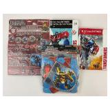 Transformers Party Supplies & Valentine Packs- NOS