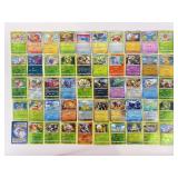 50 Pokemon Holographic Trading Cards